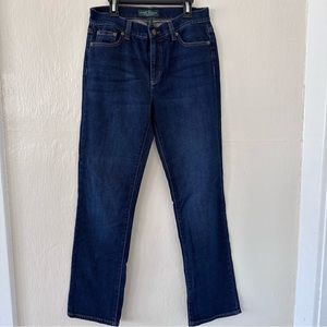 Ralph Lauren Boot Cut Jeans dark wash 8P EUC